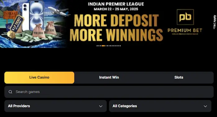 Premium Bet bonus